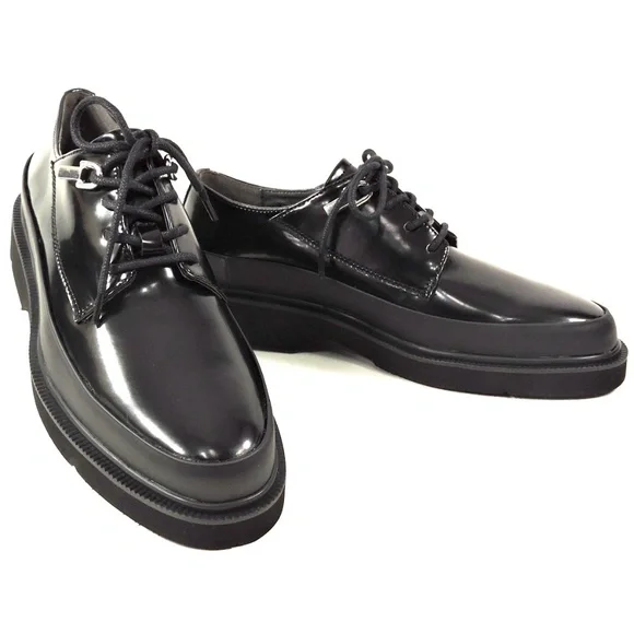CESARE PACIOTTI ?? MEN\'S BLACK LEATHER OXFORD WATERPROOF SHOES Cesare Paciotti Luxury Italian Men main image 2